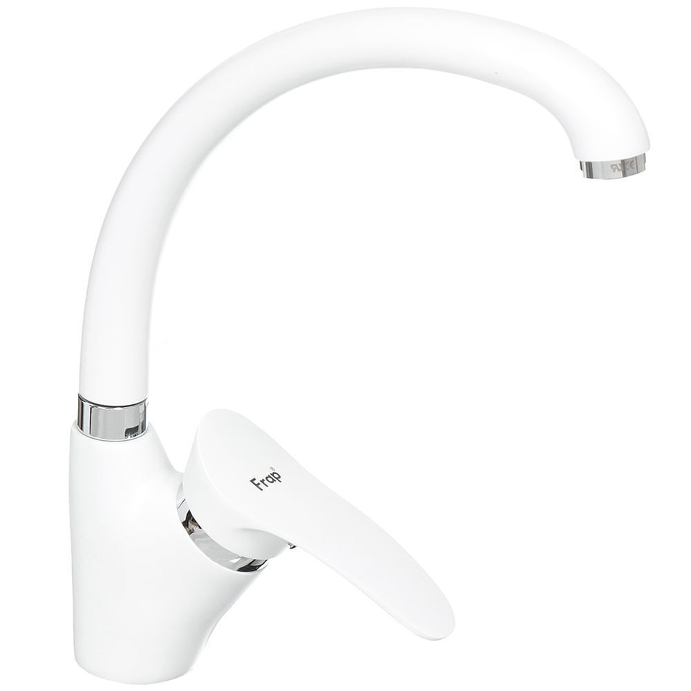 Смеситель для кухни, Frap, с картриджем, бел, F4101-12