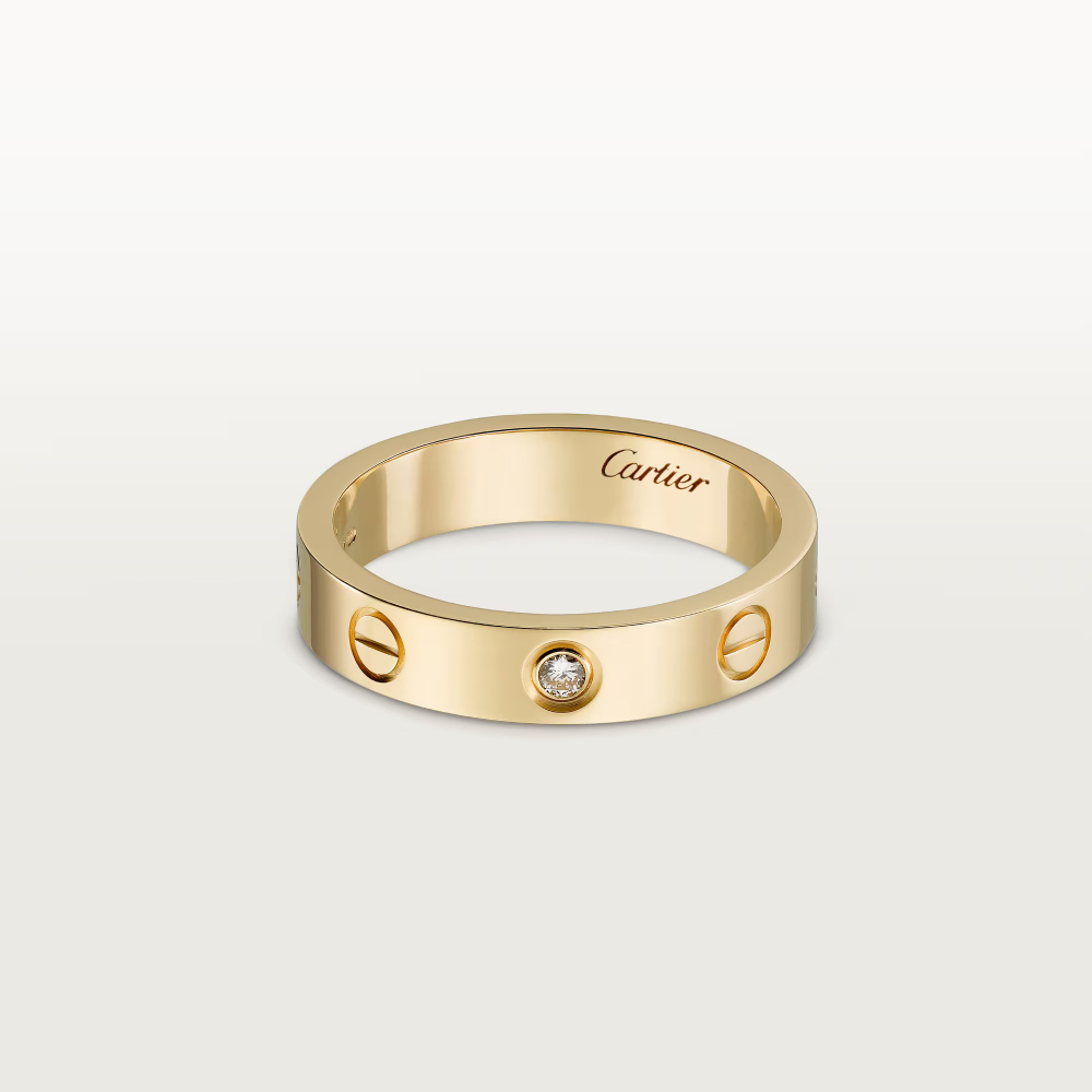 Кольцо Cartier Love с бриллиантом