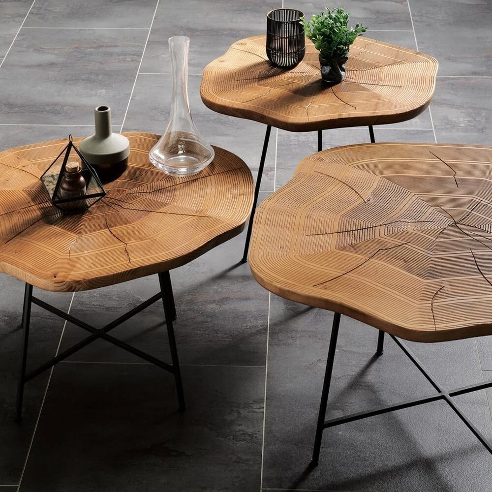 Стол журнальный (орех) ENZA HOME WOODY EH24834