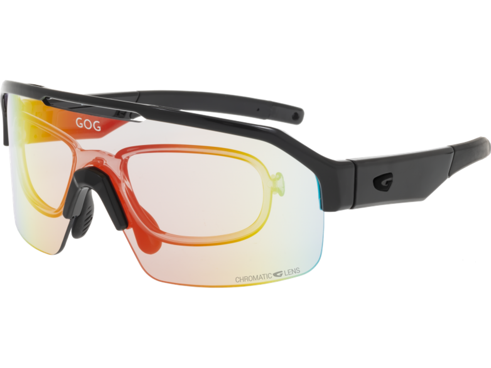 Спортивные очки GOG Thor C / Black / Photochromic Red Lens