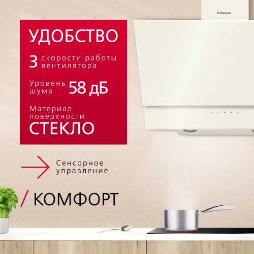 Наклонная вытяжка Hansa OKP6512SIWH