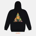 Толстовка мужская HUF New Dawn артикул:PF00395 BLACK - купить в магазине Дайс