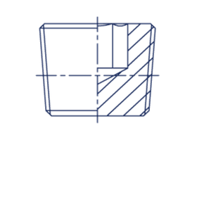 Заглушка BSPT/NPT