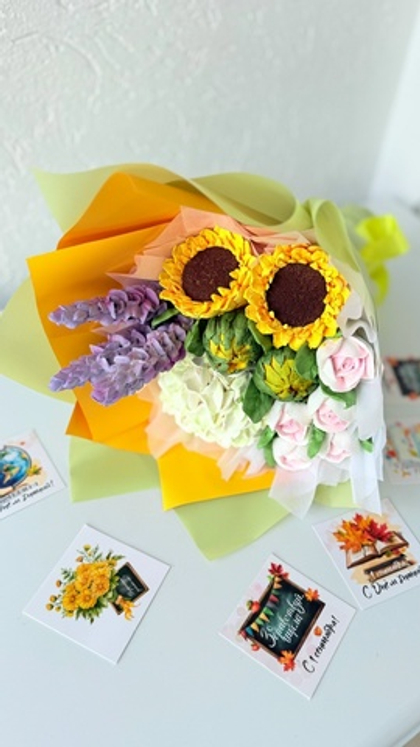 Букет “Подсолнух» S