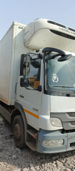 Mercedes-Benz ATEGO 4x2 Изотермический/рефрижератор с гидробортом 1218 L (Рефрижератор, Дизельный, 4