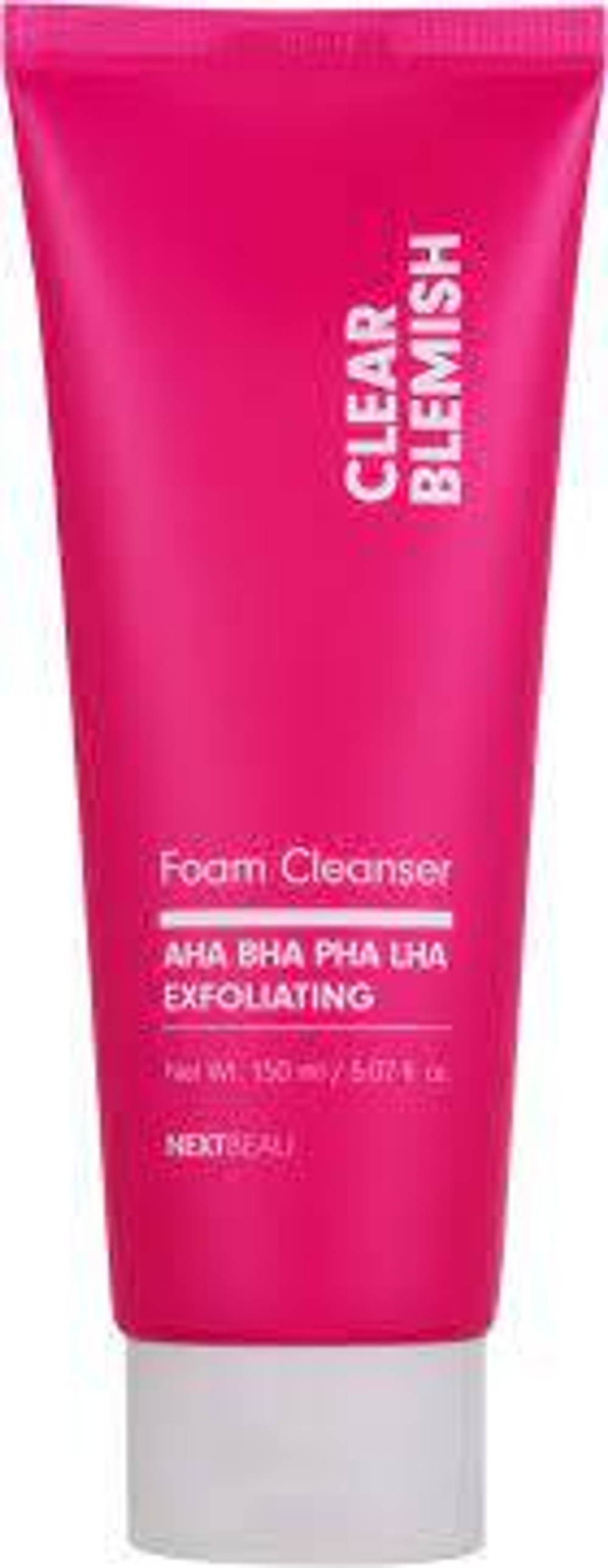 Пенка для умывания с кислотами NEXTBEAU Clear Blemish Foam Cleanser 150 мл
