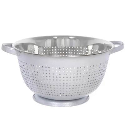 Дуршлаг из нержавеющей стали 5л 29*15,5см с круглыми ручками