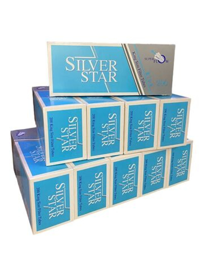 Гильзы для сигарет "Silver Star" Blue Super Flow 10х200 шт (Комплект)