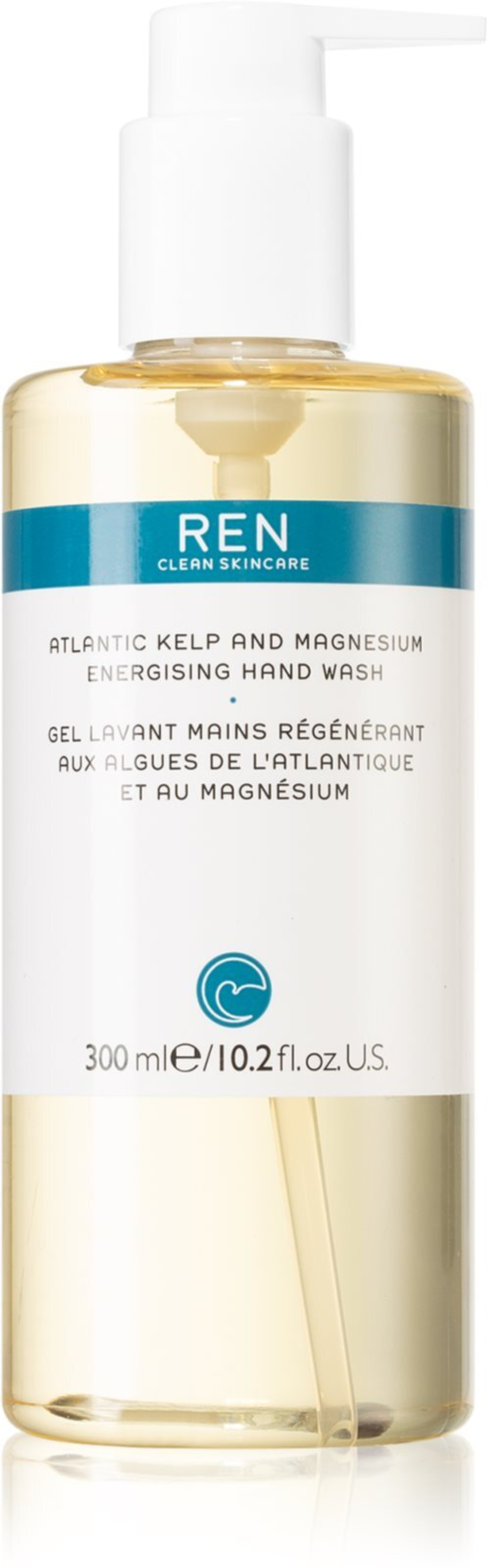 REN Atlantic Kelp And Magnesium Energising Hand Wash - бодрящее растительное мыло для рук /   300  ml  / GTIN 5060389245312