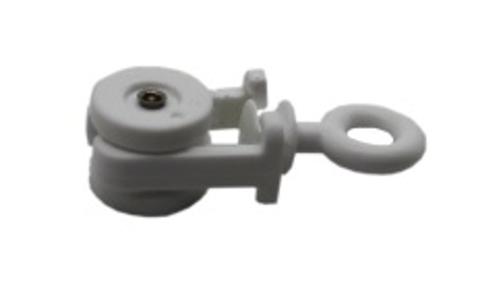 Бегунок для Glydea, пластик, белый