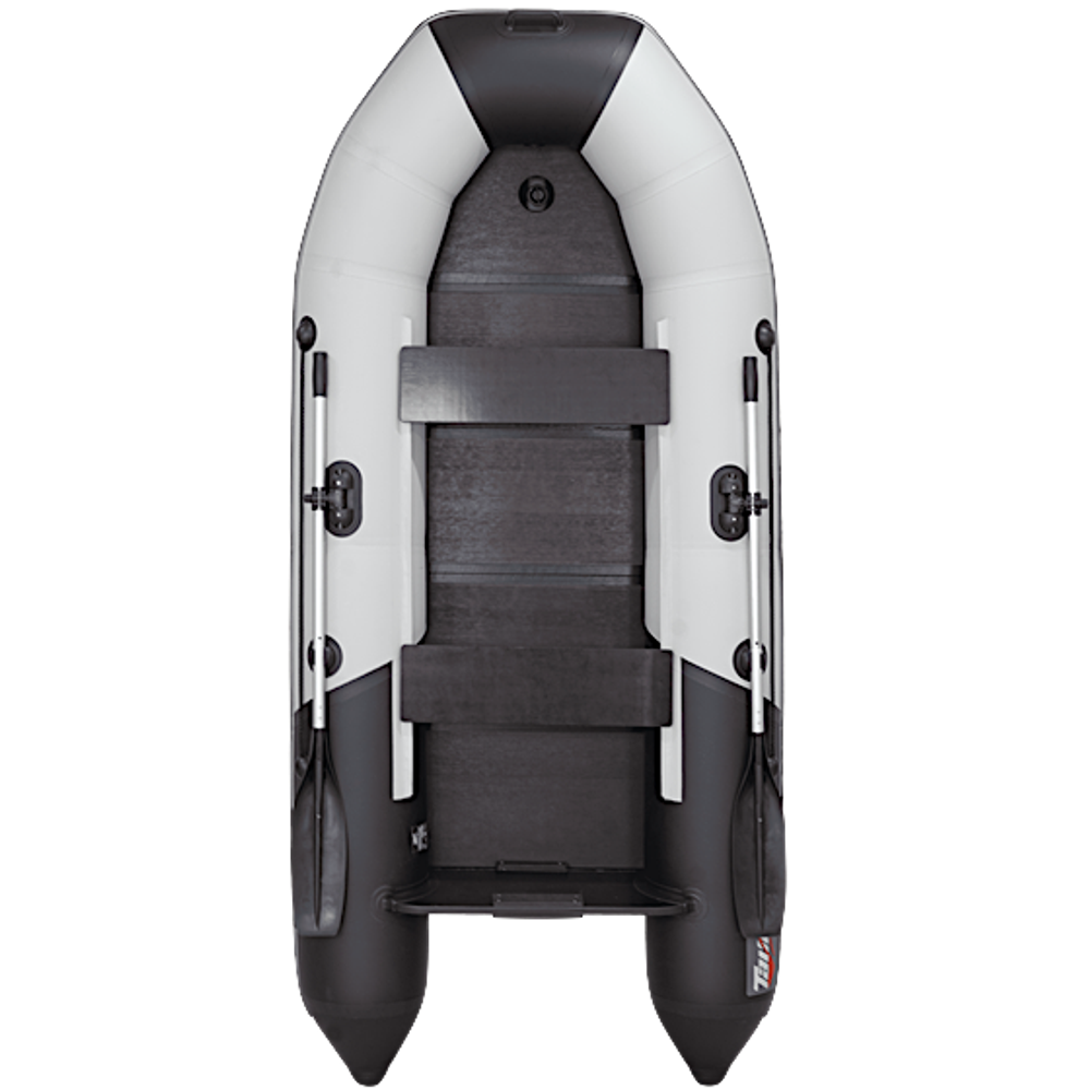 Лодка ПВХ Мастер Лодок Таймень NX2850CKK Слань-книжка киль "Комби" -