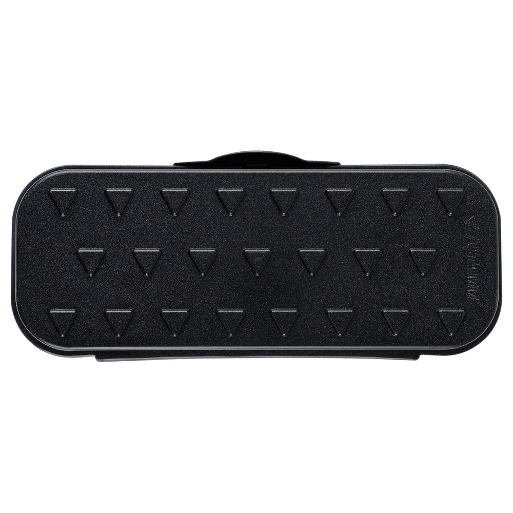 Пенал-футляр, 215*90*43 СТАММ "Футбол", черный