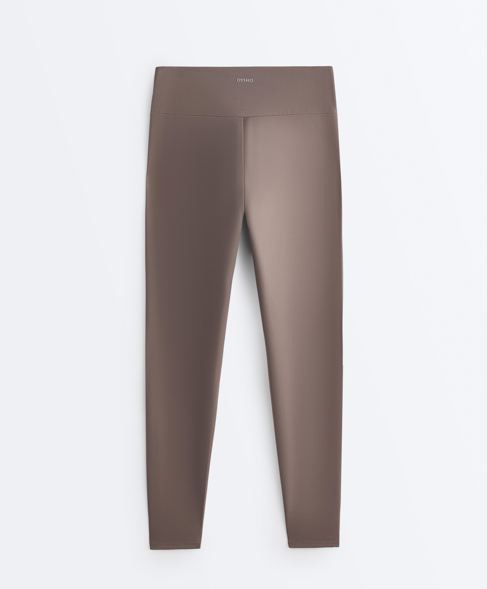 OYSHO Легинсы Comfortlux длиной до щиколотки с высокой посадкой, серо-коричневый