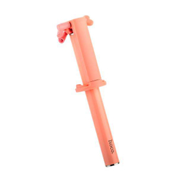 Монопод для селфи HOCO K5 Neoteric Wire Controllable Selfie stick (0.65 м) Pink Розовый