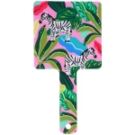 Зеркало косметическое «ИМАНИ - ТРОПИКИ», микс 4 дизайна, 23,4*12см (PVC подвес)