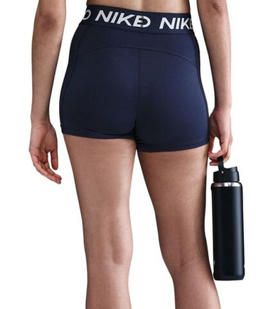 Женские Шорты теннисные Nike Pro 365 3in - midnight navy/white