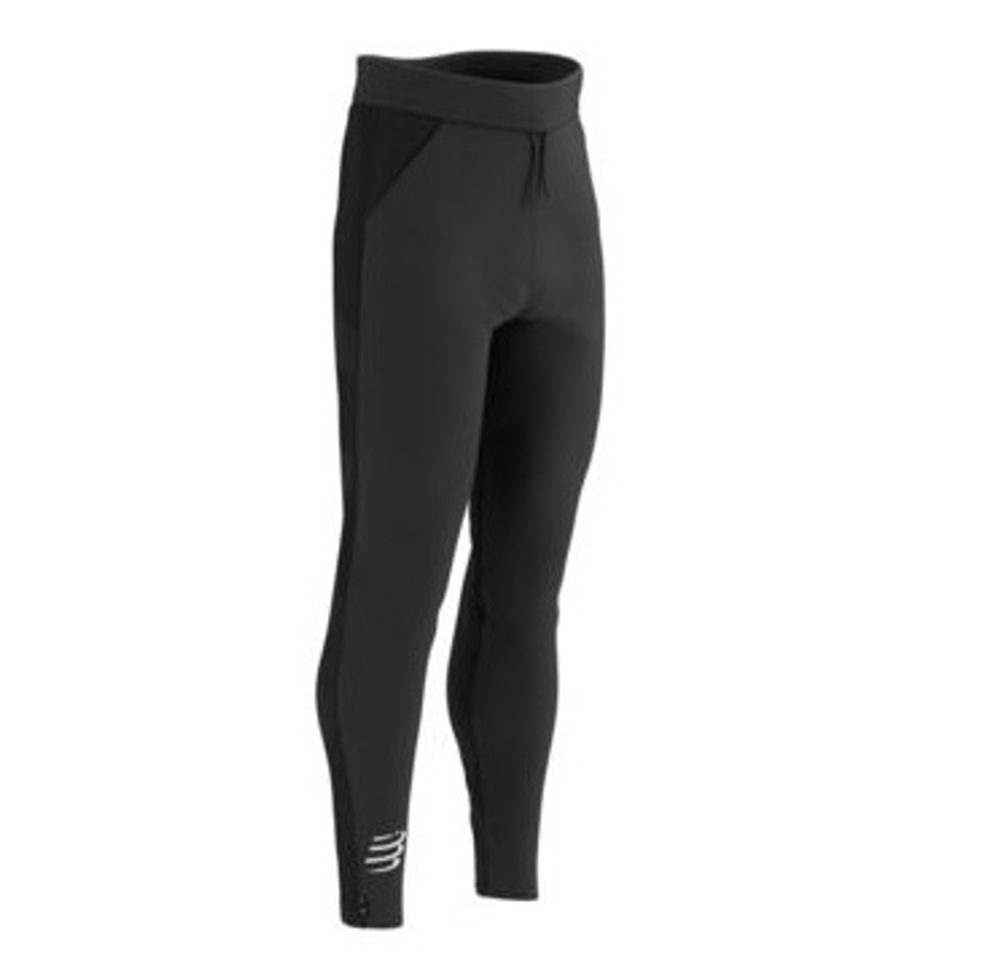 Штаны с ветрозащитой Hybrid Seamless Черные