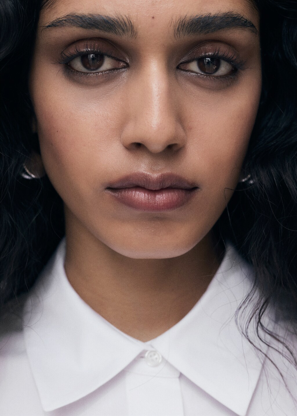 Укороченная рубашка из поплина