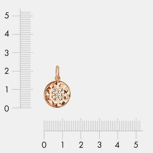 Подвеска золотая