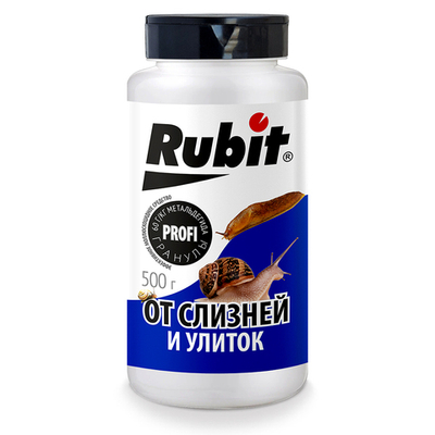 Средство от улиток и слизней Rubit 500г