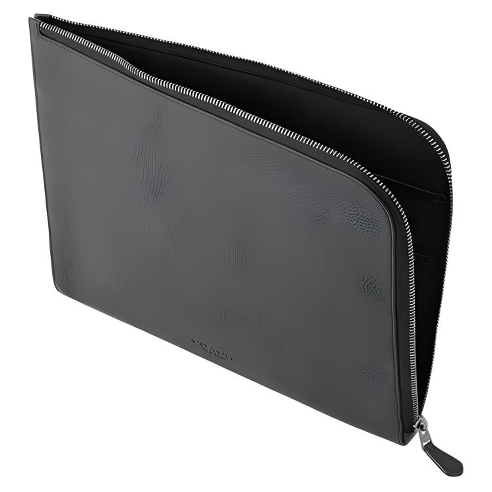 COACH Leather Clutch Briefcase Large Men"s Black