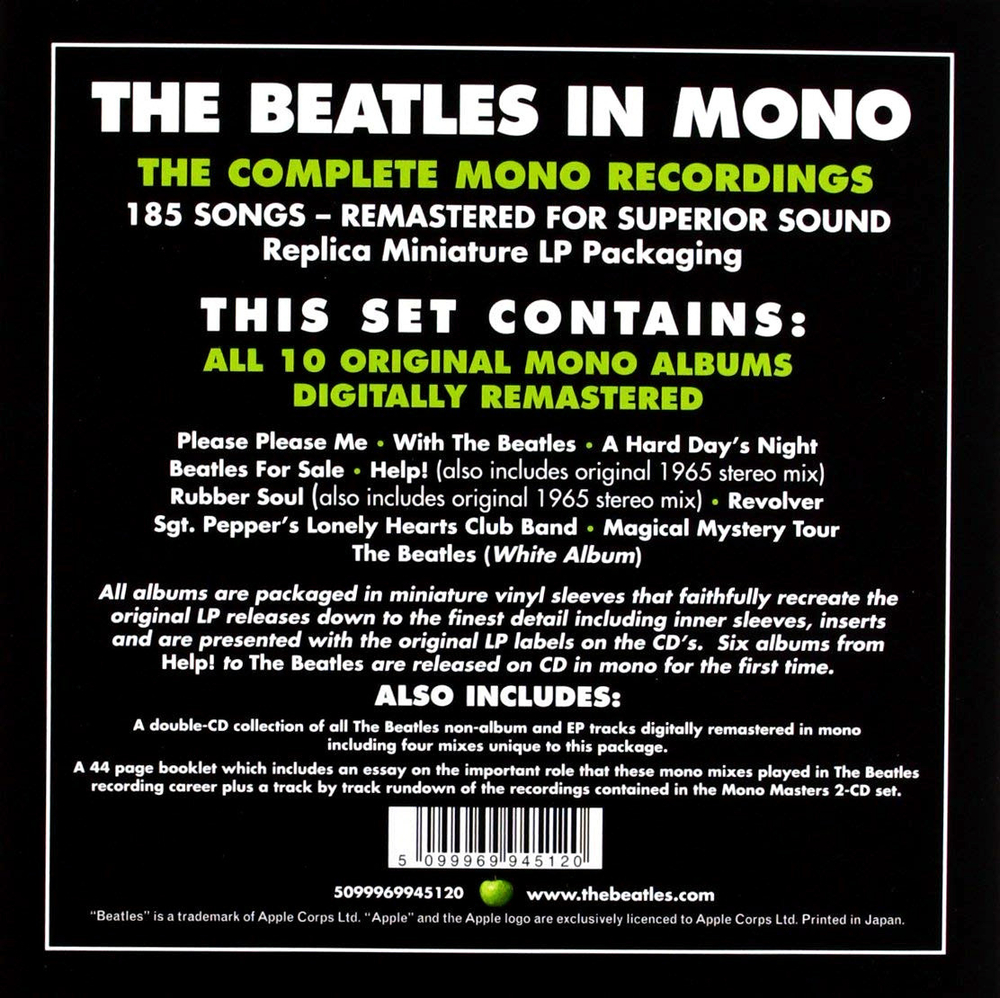 The Beatles / The Beatles In Mono (13CD)