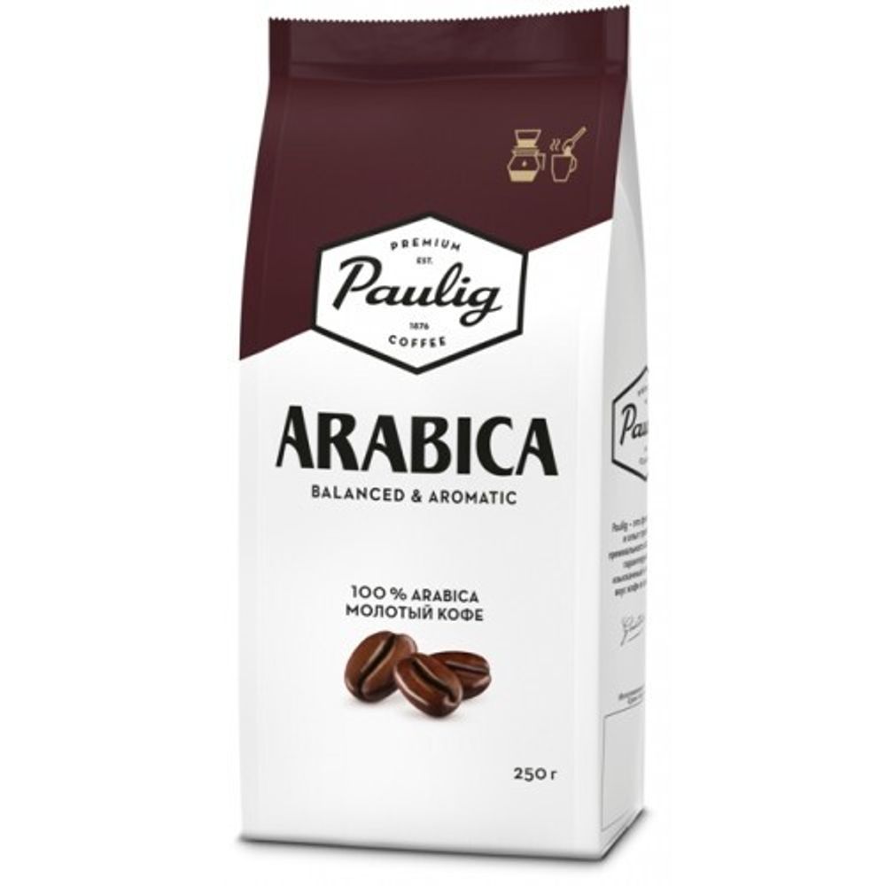 Paulig Arabica, молотый, 250 гр.