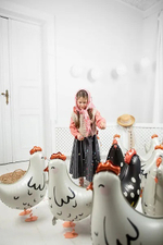 Курочка белая