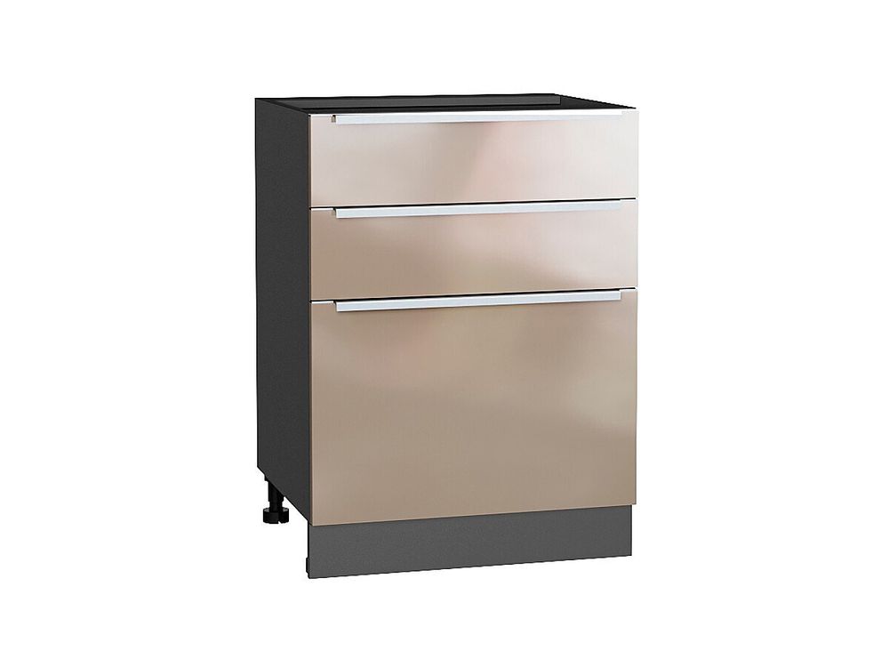 Шкаф нижний с 3-мя ящиками Фьюжн