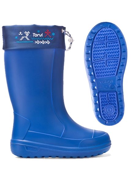 Сапоги жен. с манж. и мех. утеп. TORVI ОНЕГА -40С ЭВА ТЭП син. р.36