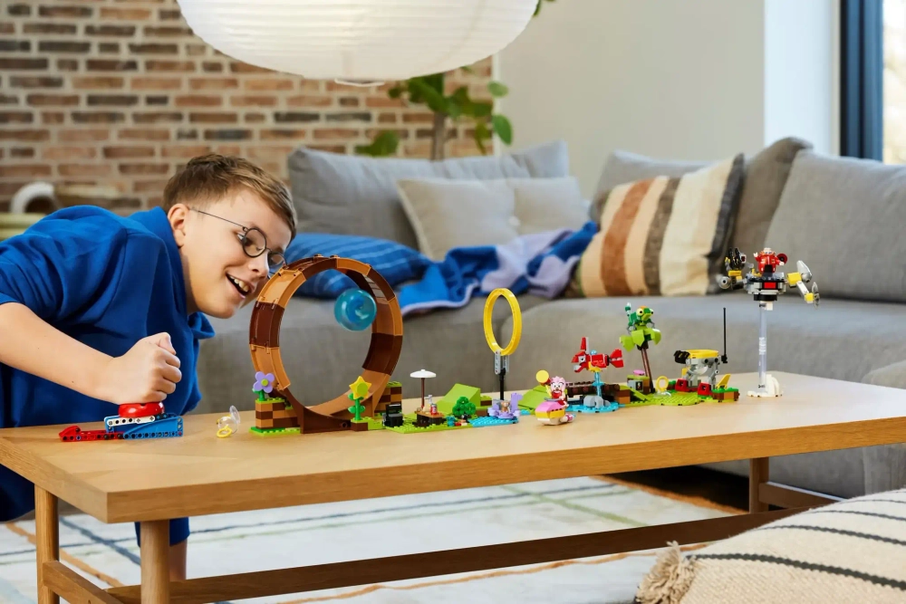 Конструктор LEGO Sonic the Hedgehog 76994 Испытание Соника в зоне зеленых холмов