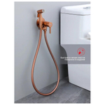 Гигиенический душ со смесителем встраиваемый Raglo R20.54.33, матовая медь