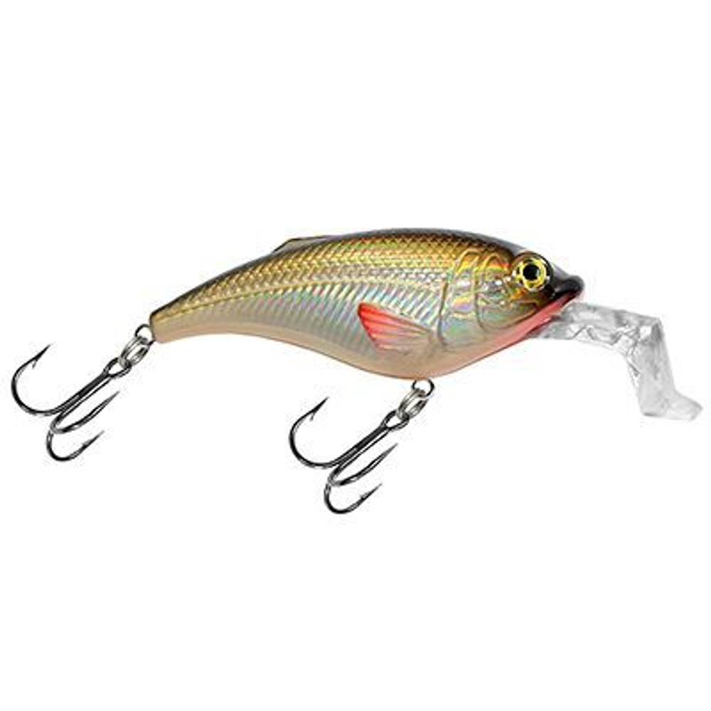 Воблер для рыбалки AQUA ТОЛСТЯК SR 66mm, цвет 018 (карась), 1 штука. Товар уцененный