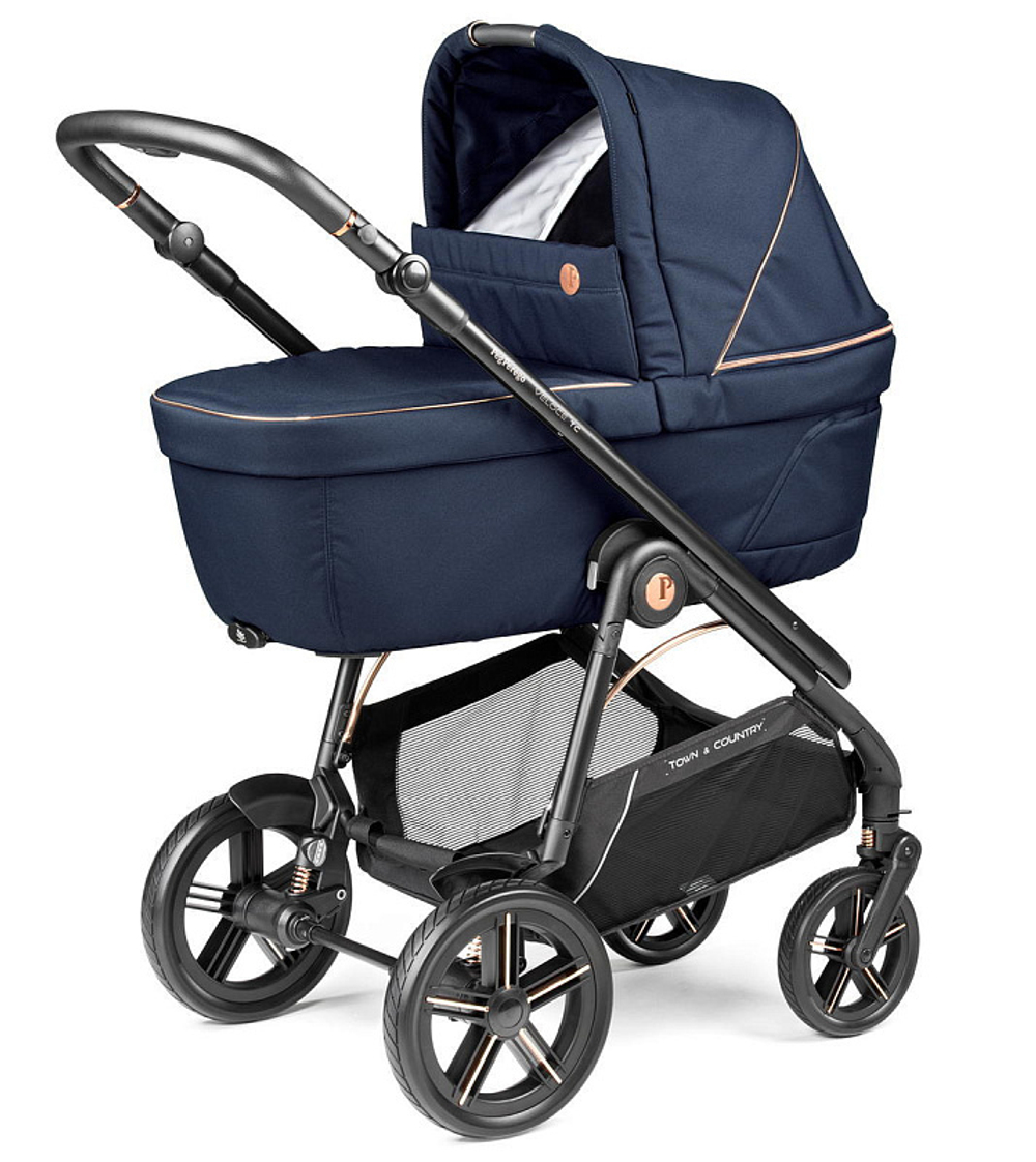 Коляска 3 в 1 Peg Perego Veloce TC Belvedere SLK Blue Shine New