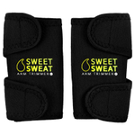 Sports Research, Sweet Sweat, триммеры для рук, средний размер, черный и желтый, 1 пара