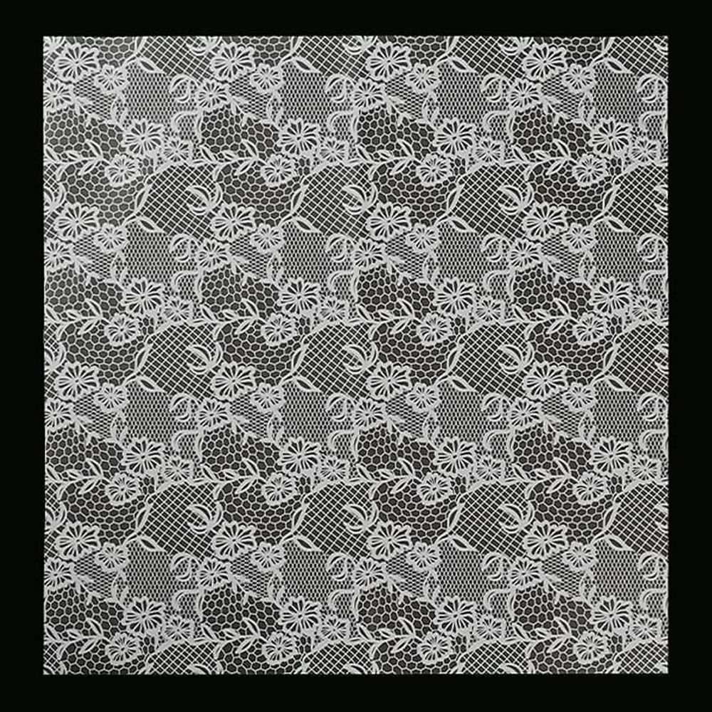 Пленка матовая Кружево №2 58см*10м