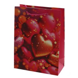 GAEM Пакет подарочный S (бумага 210г/м2, блок микс 12шт), L17,5 W9 H24 см, 4в.