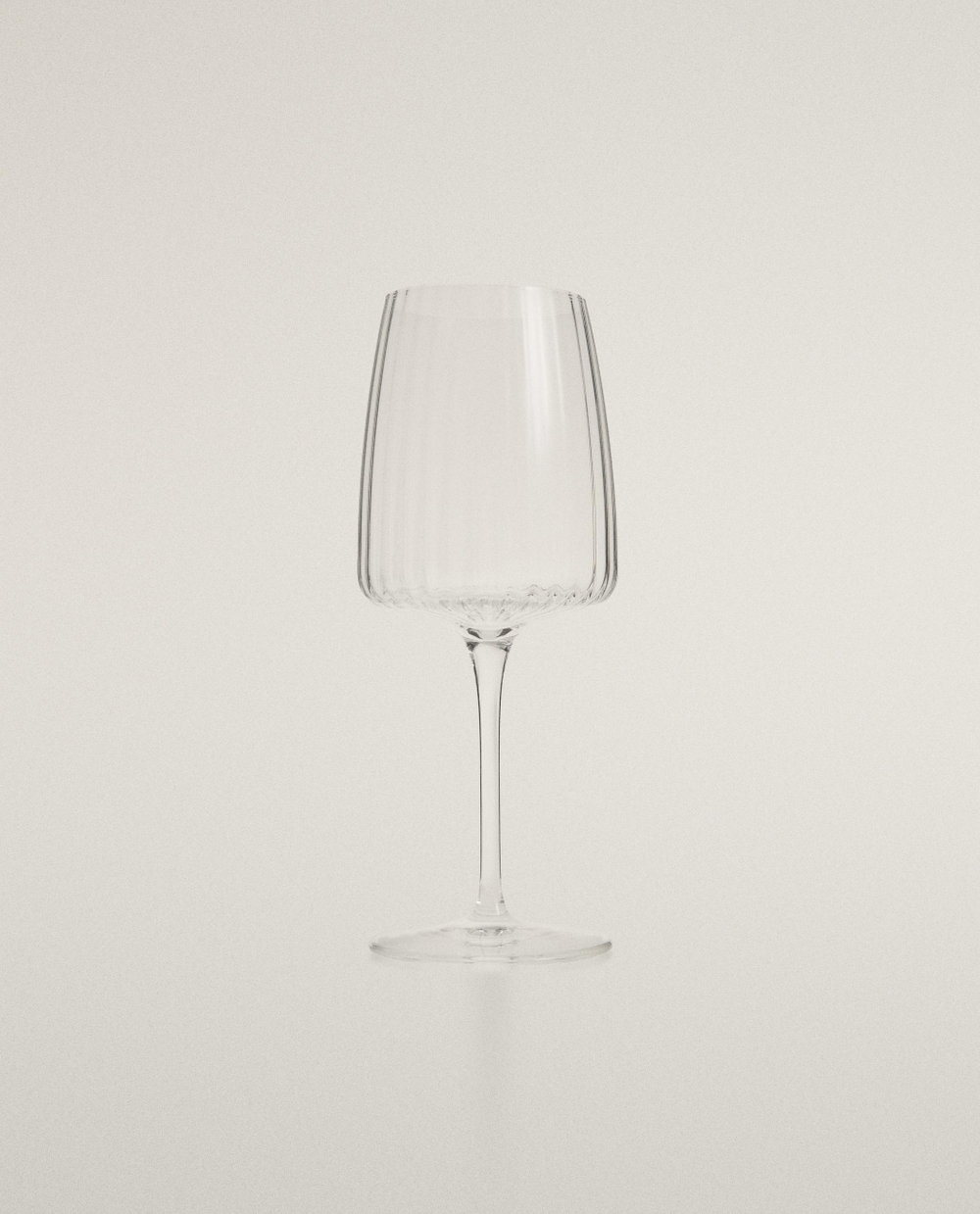 Zara Home бокал из стекла, цвет прозрачный, 20 см