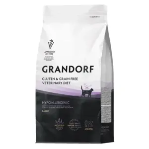 Сухой диетический корм GRANDORF VETERINARY DIET Cat HYPOALLERGENIC для кошек с пищевой аллергией или непереносимостью