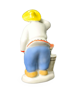 Фарфоровая статуэтка "Рыбак летом" (Полонне ЗХК)