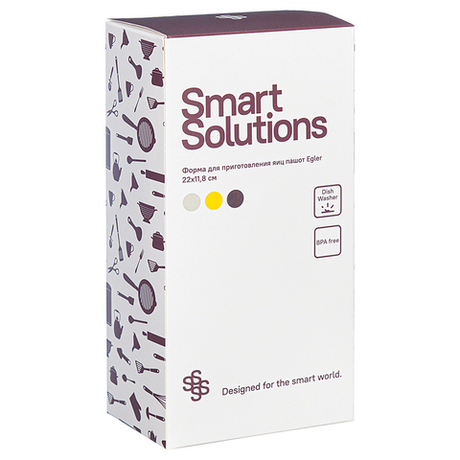 Форма для приготовления яиц пашот Smart Solutions Egler 22х10.8см