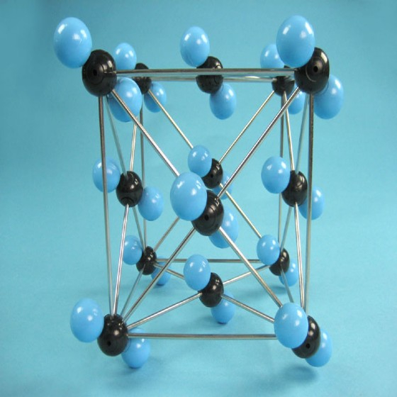 Модель кристаллической решетки магния