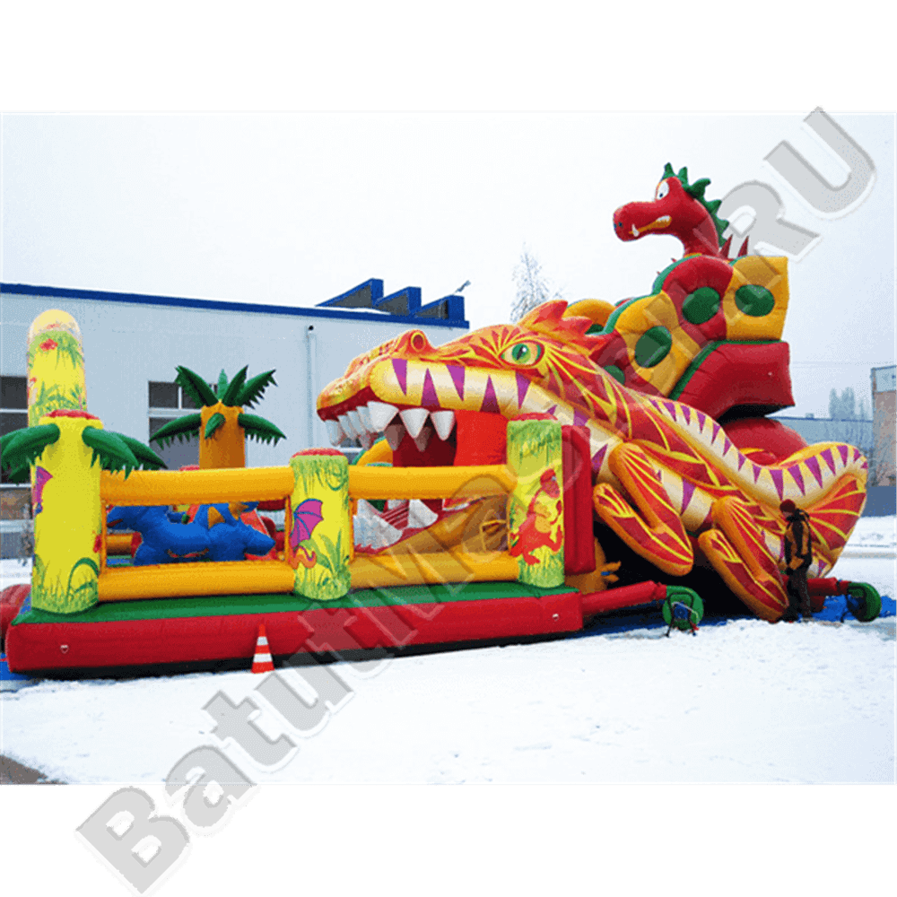 Большая и высокая горка "Саванна ПРОФИ"