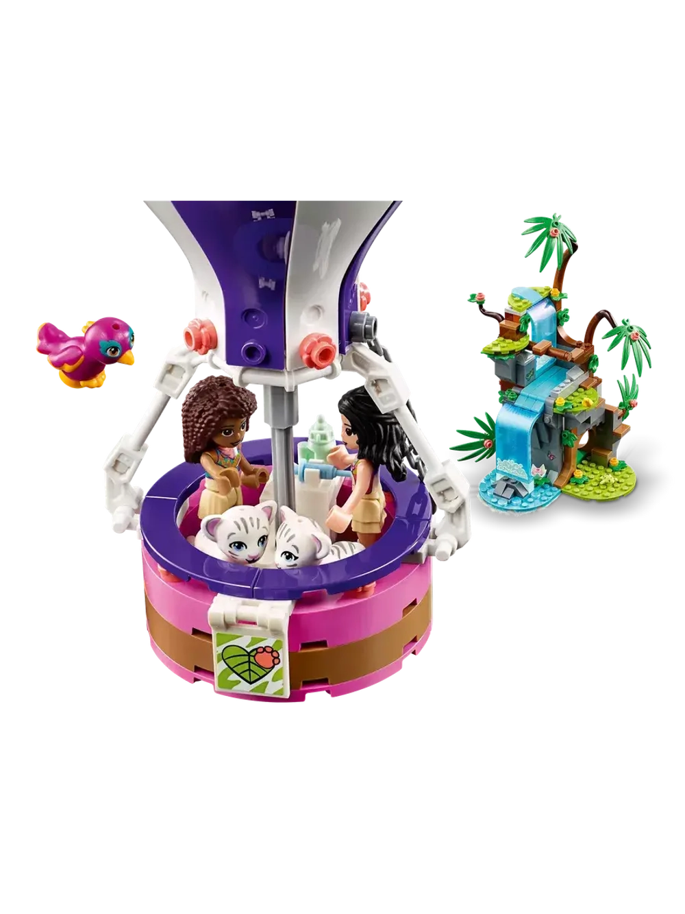 Конструктор Friends - Джунгли: Спасение тигра