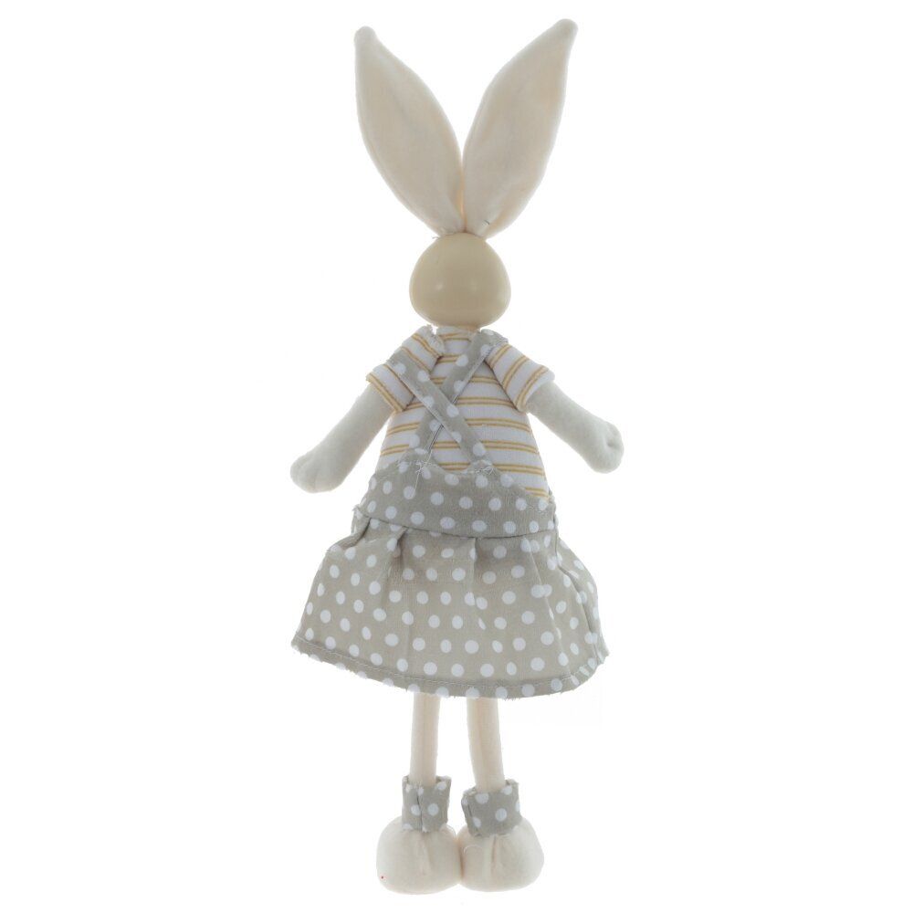 GAEM Игрушка набивная "Заяц/Зайка", L11 W10 H43 см, 2в.