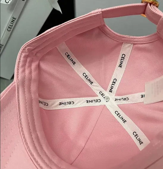 Бейсболка CELINE из хлопка, розовый