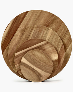 Тарелка деревянная Dunes, 20 см