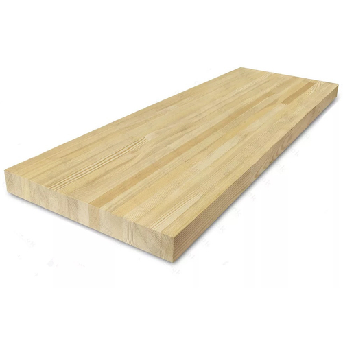 Щит мебельный из лиственницы 3500х400х40 мм сорт АВ