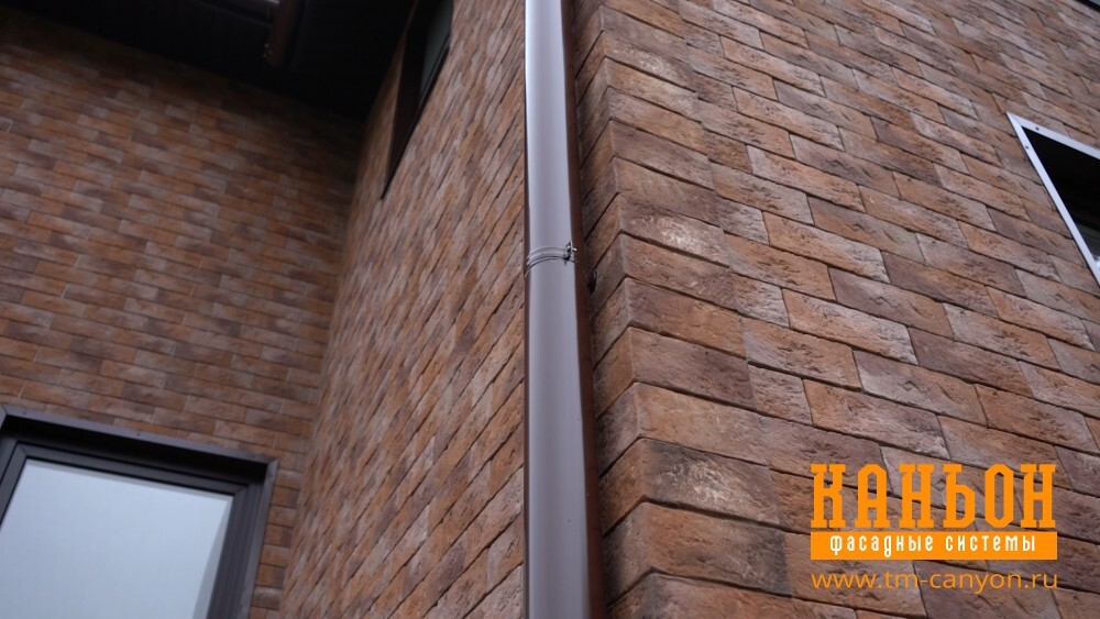 Навесной декоративный камень Каньон, коллекция Канзас