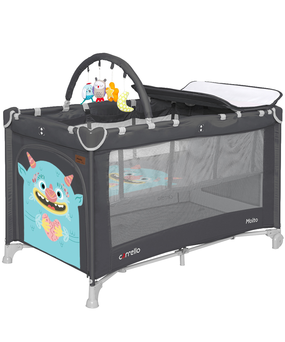 Манеж детский CARRELLO CRL-11604 Molto Magnet Grey